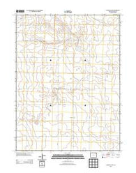 Clarkville SW Colorado Historical topographic map, 1:24000 scale, 7.5 X 7.5 Minute, Year 2013