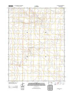 Clarkville SW Colorado Historical topographic map, 1:24000 scale, 7.5 X 7.5 Minute, Year 2013