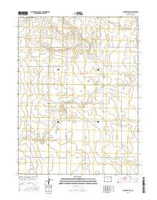 Clarkville SW Colorado Current topographic map, 1:24000 scale, 7.5 X 7.5 Minute, Year 2016
