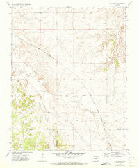 Clay Ranch Colorado Historical topographic map, 1:24000 scale, 7.5 X 7.5 Minute, Year 1971