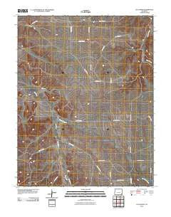 Clay Ranch Colorado Historical topographic map, 1:24000 scale, 7.5 X 7.5 Minute, Year 2010