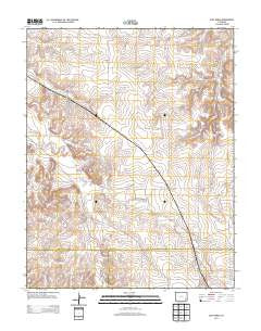 Clay Ranch Colorado Historical topographic map, 1:24000 scale, 7.5 X 7.5 Minute, Year 2013