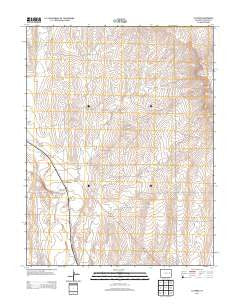 Clifford Colorado Historical topographic map, 1:24000 scale, 7.5 X 7.5 Minute, Year 2013