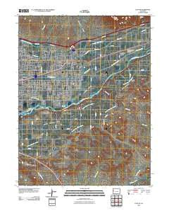 Clifton Colorado Historical topographic map, 1:24000 scale, 7.5 X 7.5 Minute, Year 2010