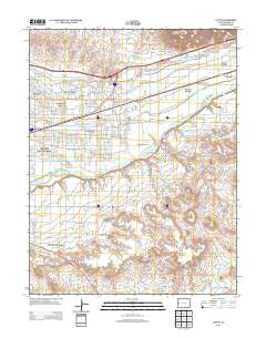 Clifton Colorado Historical topographic map, 1:24000 scale, 7.5 X 7.5 Minute, Year 2013