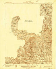 Climax Colorado Historical topographic map, 1:48000 scale, 15 X 15 Minute, Year 1934