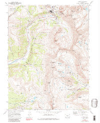 Climax Colorado Historical topographic map, 1:24000 scale, 7.5 X 7.5 Minute, Year 1970