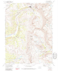 Climax Colorado Historical topographic map, 1:24000 scale, 7.5 X 7.5 Minute, Year 1970