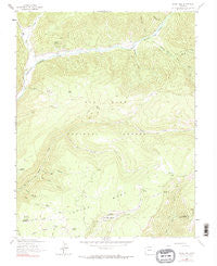 Clyde Lake Colorado Historical topographic map, 1:24000 scale, 7.5 X 7.5 Minute, Year 1963