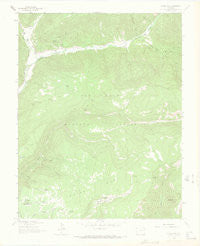 Clyde Lake Colorado Historical topographic map, 1:24000 scale, 7.5 X 7.5 Minute, Year 1963