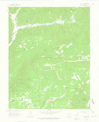 Clyde Lake Colorado Historical topographic map, 1:24000 scale, 7.5 X 7.5 Minute, Year 1963