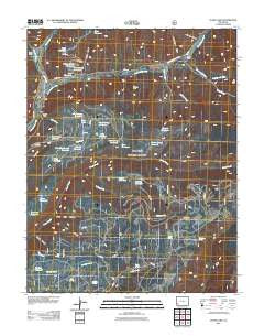 Clyde Lake Colorado Historical topographic map, 1:24000 scale, 7.5 X 7.5 Minute, Year 2011