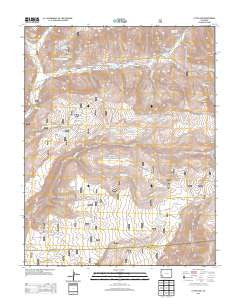 Clyde Lake Colorado Historical topographic map, 1:24000 scale, 7.5 X 7.5 Minute, Year 2013