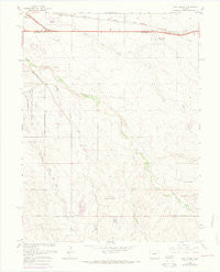 Coal Creek Colorado Historical topographic map, 1:24000 scale, 7.5 X 7.5 Minute, Year 1966
