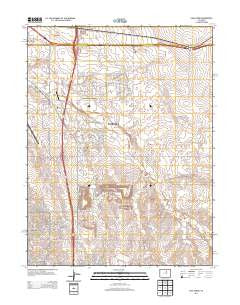 Coal Creek Colorado Historical topographic map, 1:24000 scale, 7.5 X 7.5 Minute, Year 2013