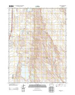 Cobb Lake Colorado Historical topographic map, 1:24000 scale, 7.5 X 7.5 Minute, Year 2013