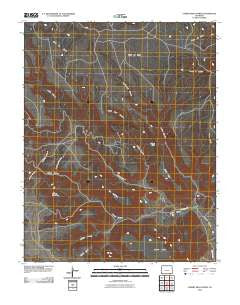 Cobert Mesa North Colorado Historical topographic map, 1:24000 scale, 7.5 X 7.5 Minute, Year 2010