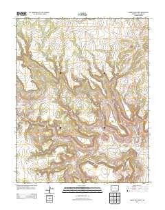 Cobert Mesa North Colorado Historical topographic map, 1:24000 scale, 7.5 X 7.5 Minute, Year 2013