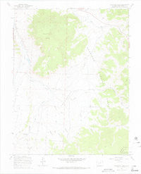 Cochetopa Park Colorado Historical topographic map, 1:24000 scale, 7.5 X 7.5 Minute, Year 1967