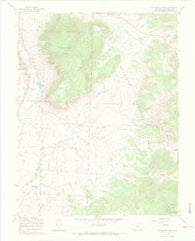 Cochetopa Park Colorado Historical topographic map, 1:24000 scale, 7.5 X 7.5 Minute, Year 1967
