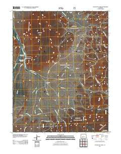 Cochetopa Park Colorado Historical topographic map, 1:24000 scale, 7.5 X 7.5 Minute, Year 2011