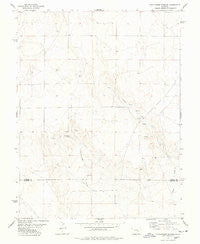 Cockleburr Springs Colorado Historical topographic map, 1:24000 scale, 7.5 X 7.5 Minute, Year 1978