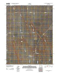 Cockleburr Springs Colorado Historical topographic map, 1:24000 scale, 7.5 X 7.5 Minute, Year 2010