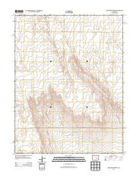 Cockleburr Springs Colorado Historical topographic map, 1:24000 scale, 7.5 X 7.5 Minute, Year 2013