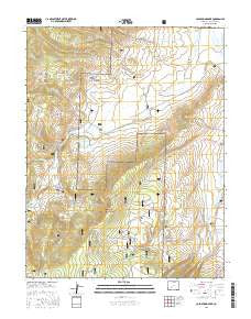 Cold Spring Park Colorado Current topographic map, 1:24000 scale, 7.5 X 7.5 Minute, Year 2016