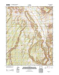 Colona Colorado Historical topographic map, 1:24000 scale, 7.5 X 7.5 Minute, Year 2013