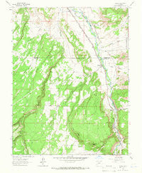 Colona Colorado Historical topographic map, 1:24000 scale, 7.5 X 7.5 Minute, Year 1963