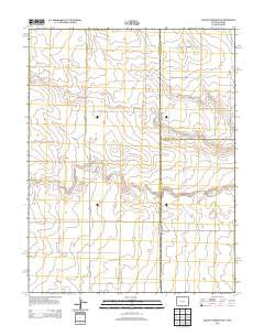 Colony Township NW Colorado Historical topographic map, 1:24000 scale, 7.5 X 7.5 Minute, Year 2013