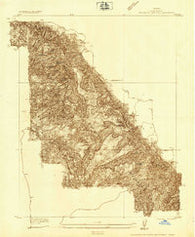 Colorado National Monument Colorado Historical topographic map, 1:24000 scale, 7.5 X 7.5 Minute, Year 1934