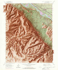 Colorado National Monument Colorado Historical topographic map, 1:24000 scale, 7.5 X 7.5 Minute, Year 1962