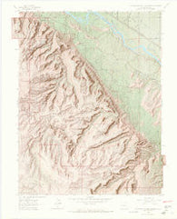 Colorado National Monument Colorado Historical topographic map, 1:24000 scale, 7.5 X 7.5 Minute, Year 1962