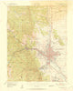 Colorado Springs Colorado Historical topographic map, 1:62500 scale, 15 X 15 Minute, Year 1951