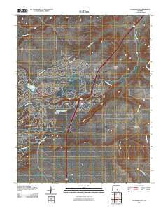 Colorado City Colorado Historical topographic map, 1:24000 scale, 7.5 X 7.5 Minute, Year 2010