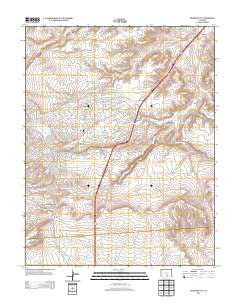 Colorado City Colorado Historical topographic map, 1:24000 scale, 7.5 X 7.5 Minute, Year 2013