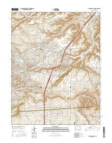 Colorado City Colorado Current topographic map, 1:24000 scale, 7.5 X 7.5 Minute, Year 2016