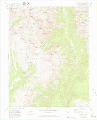 Columbine Pass Colorado Historical topographic map, 1:24000 scale, 7.5 X 7.5 Minute, Year 1973