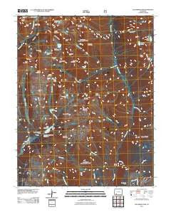 Columbine Pass Colorado Historical topographic map, 1:24000 scale, 7.5 X 7.5 Minute, Year 2011