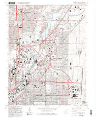 Commerce City Colorado Historical topographic map, 1:24000 scale, 7.5 X 7.5 Minute, Year 1965
