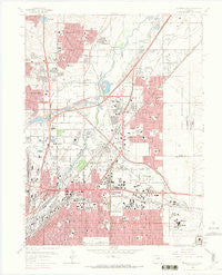 Commerce City Colorado Historical topographic map, 1:24000 scale, 7.5 X 7.5 Minute, Year 1965