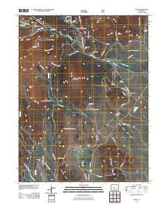 Como Colorado Historical topographic map, 1:24000 scale, 7.5 X 7.5 Minute, Year 2011