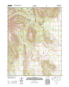 Como Colorado Historical topographic map, 1:24000 scale, 7.5 X 7.5 Minute, Year 2013