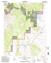 Como Colorado Historical topographic map, 1:24000 scale, 7.5 X 7.5 Minute, Year 1994