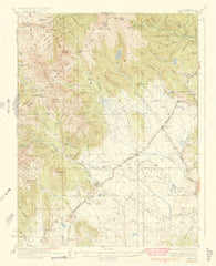 Como Colorado Historical topographic map, 1:62500 scale, 15 X 15 Minute, Year 1937