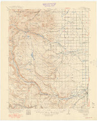 Conejos Colorado Historical topographic map, 1:125000 scale, 30 X 30 Minute, Year 1922