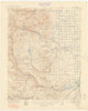 Conejos Colorado Historical topographic map, 1:125000 scale, 30 X 30 Minute, Year 1922