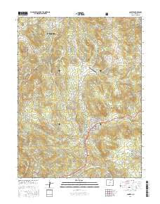 Conifer Colorado Current topographic map, 1:24000 scale, 7.5 X 7.5 Minute, Year 2016
